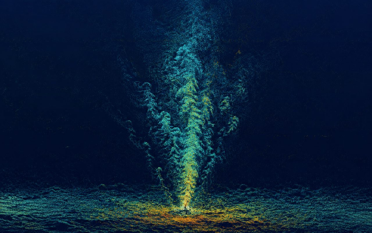 Marine seep-science sonar mapping and acoustic analysis